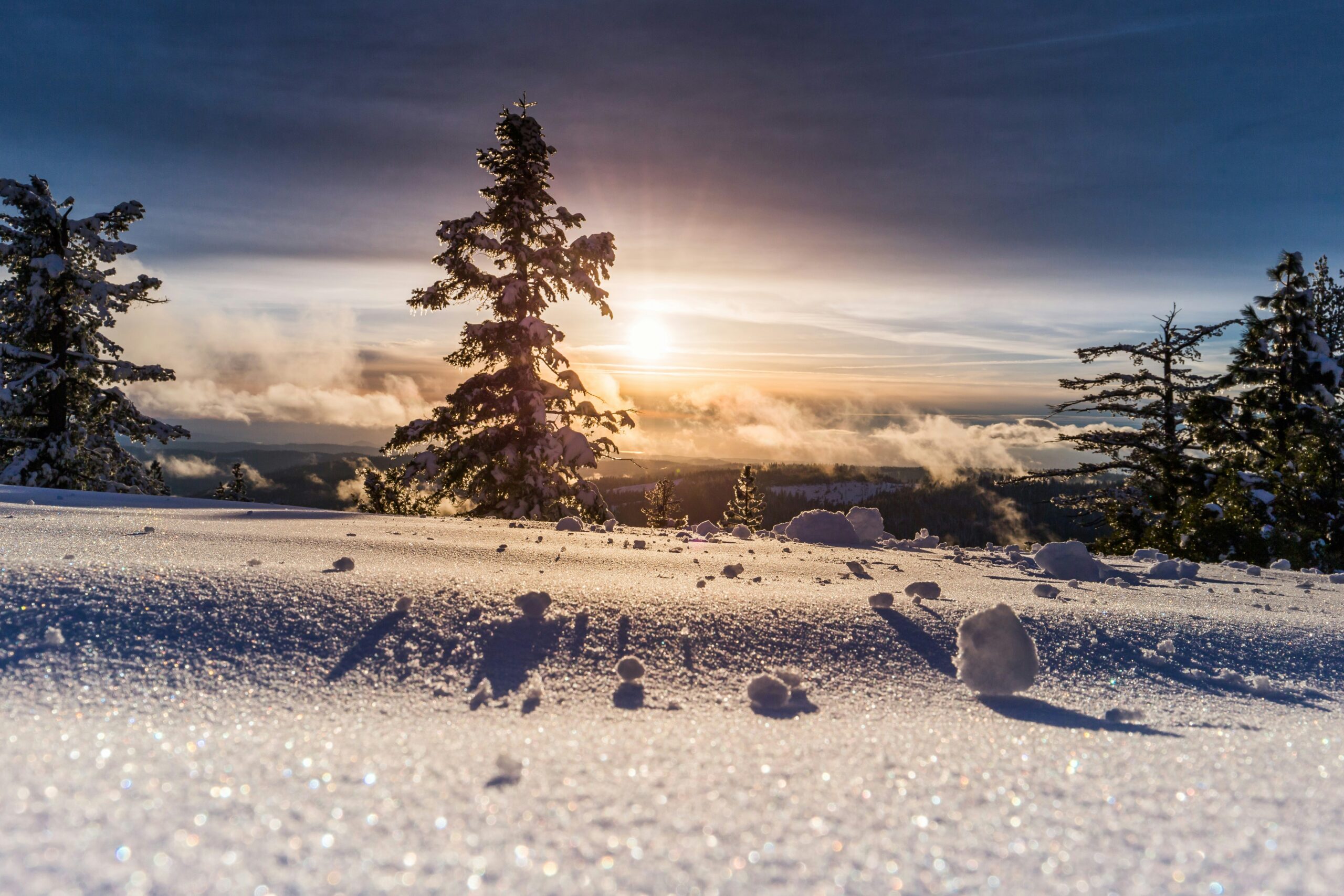 Generic landscape image of mountains and snow
