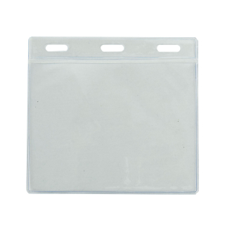 3x4 Inch Three Slots Horizontal Vinyl Badge Holders