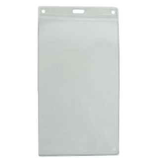 4x7 Inch Large Credential Clear Vinyl Badge Holders