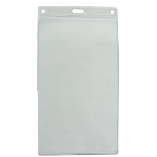 6x4 Inch Large Credential Clear Vinyl Badge Holders
