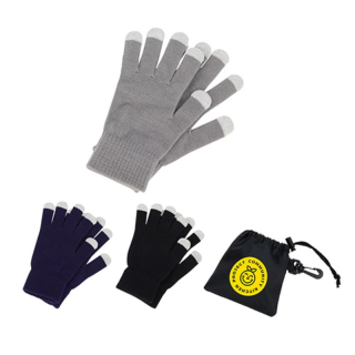 Easy Swipe Touch Sensitive Gloves with Drawstring...