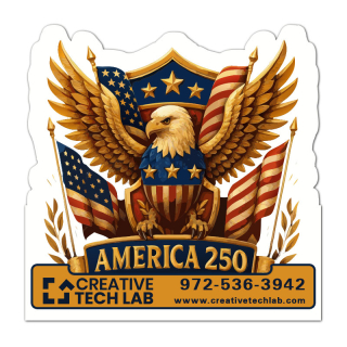 16x16 Square Inch Die Cut Magnetic Signs - 30 Mil