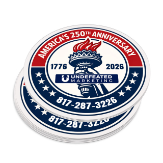 2 Inch Circle Indoor Full Color Paper Stickers