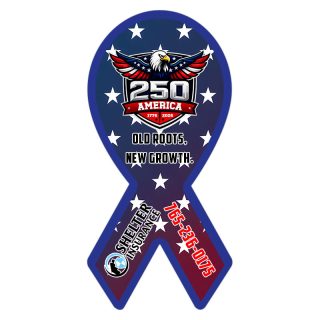 2x4.12 Ribbon Shaped Outdoor Magnets - 30 Mil