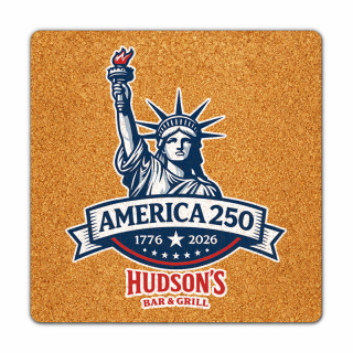 3 Inch Square Shape Cork Coasters