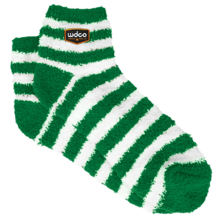Custom Fuzzy Stripe Socks