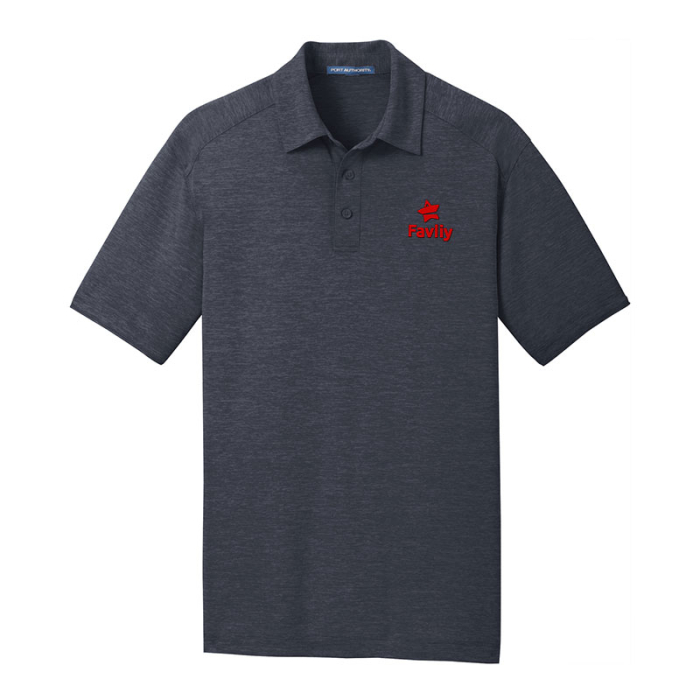 Custom Imprinted Port Authority® Digi Heather Performance Polos