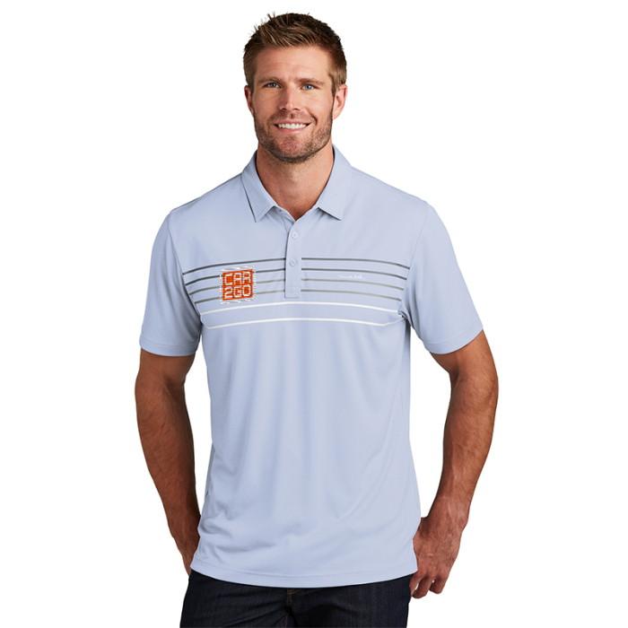 Custom Printed TravisMathew Coto Performance Chest Stripe Polos