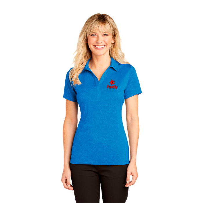 Custom Sport-Tek® Women's Heather Contender Polo