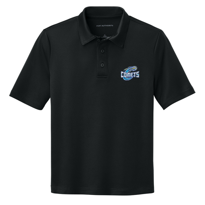 Customized Port Authority® Youth Silk Touch™ Performance Polos