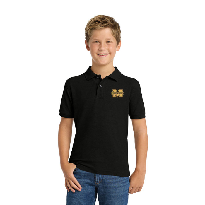 Customized Port Authority® Youth Silk Touch™ Polos