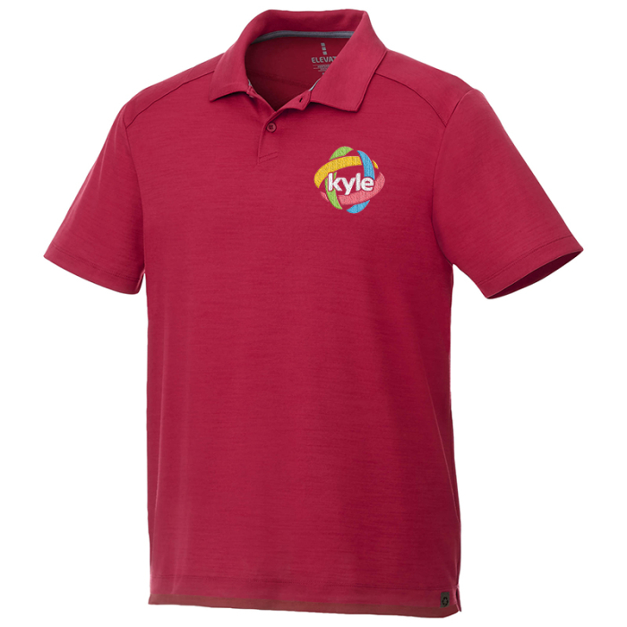 Elevate Custom Men's AMOS Eco Short Sleeve Polos