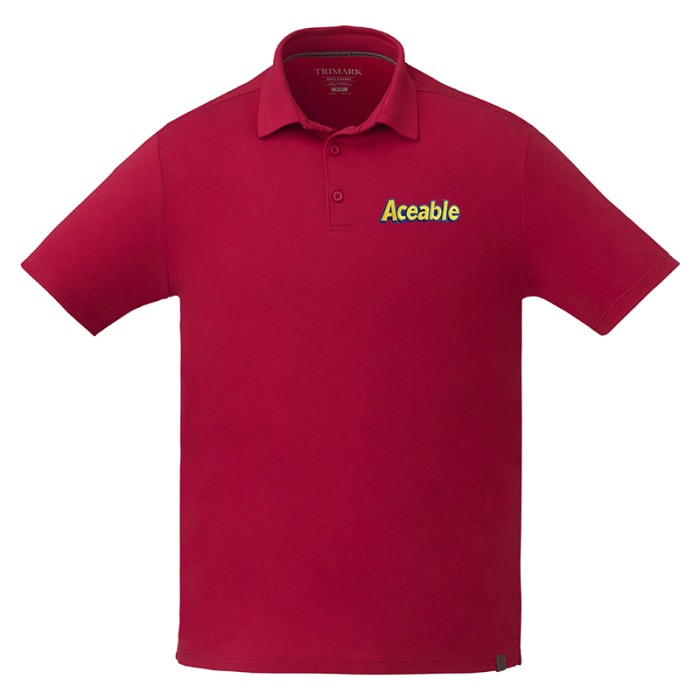 Elevate Custom Printed Men's SOMOTO Eco Short Sleeve Polos