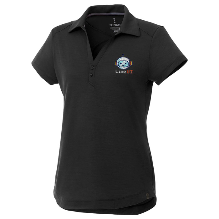 Elevate Custom Printed Women's AMOS Eco Short Sleeve Polos