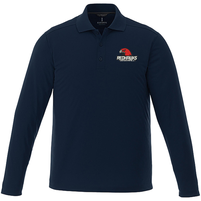 Elevate Customized Men's MORI Long Sleeve Polos Tall