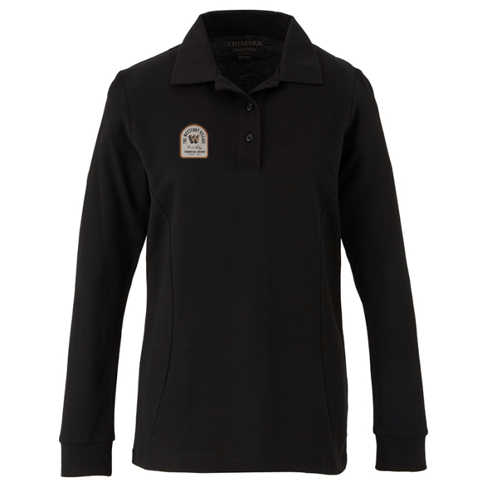 Elevate Promotional Women's PALO Long Sleeve 100 Cotton Pique Polos