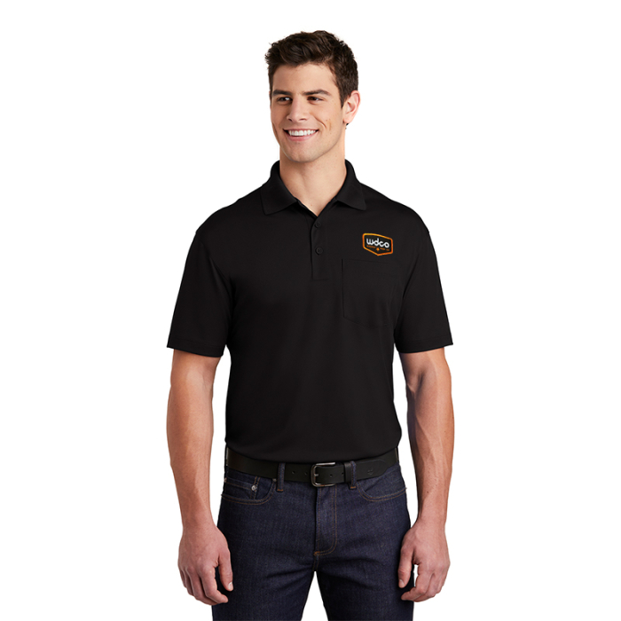 Imprinted Sport-Tek® Micropique Sport-Wick® Pocket Polos