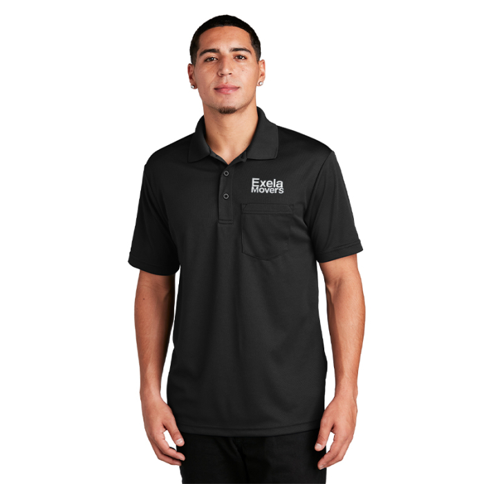 Imprinted Sport-Tek® PosiCharge® RacerMesh® Pocket Polos