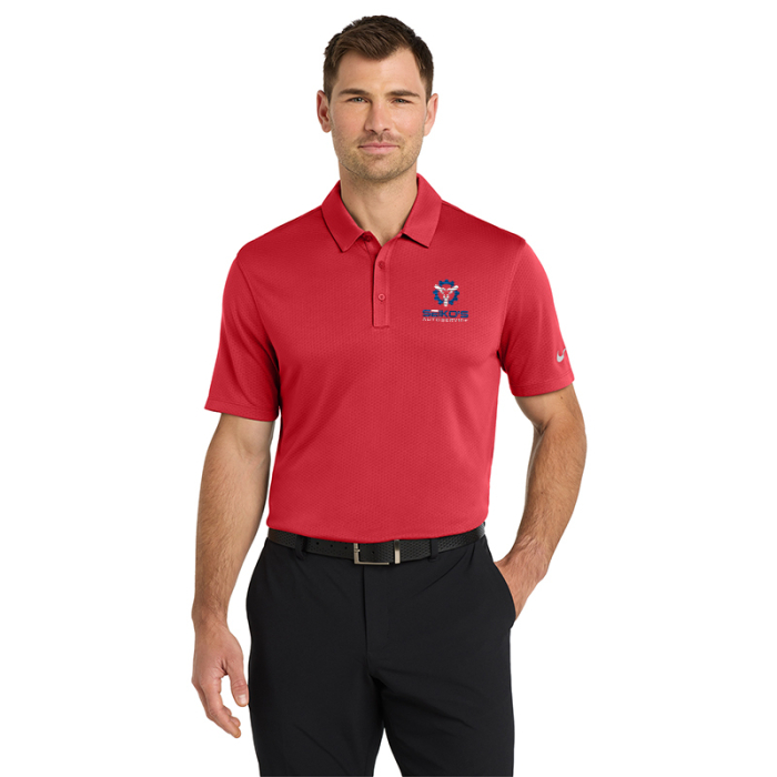 Personalized Nike Dri-FIT Hex Textured Polos