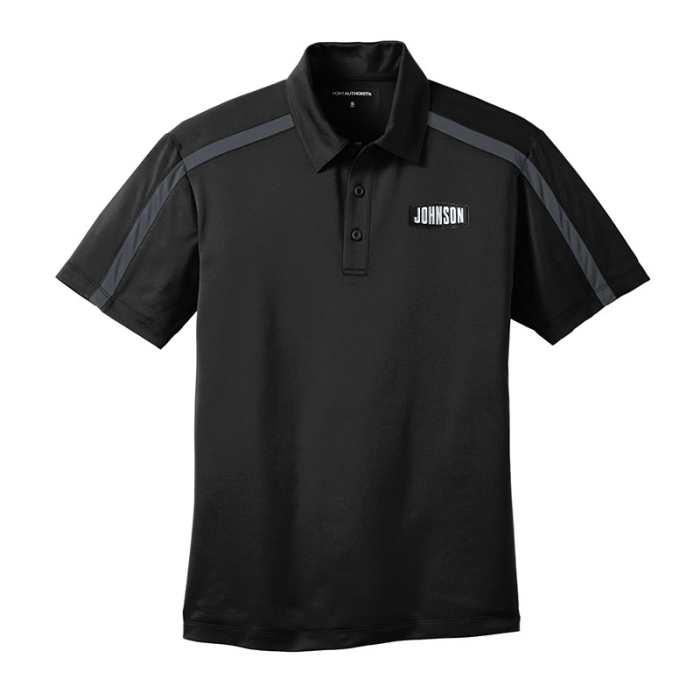Personalized Port Authority® Silk Touch™ Performance Colorblock Stripe Polos