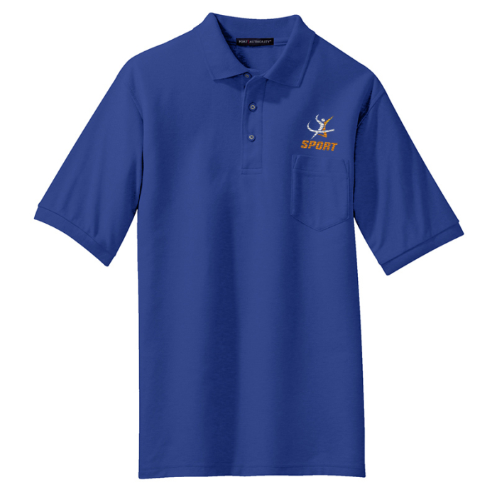 Personalized Port Authority® Tall Silk Touch™ Polos with Pocket