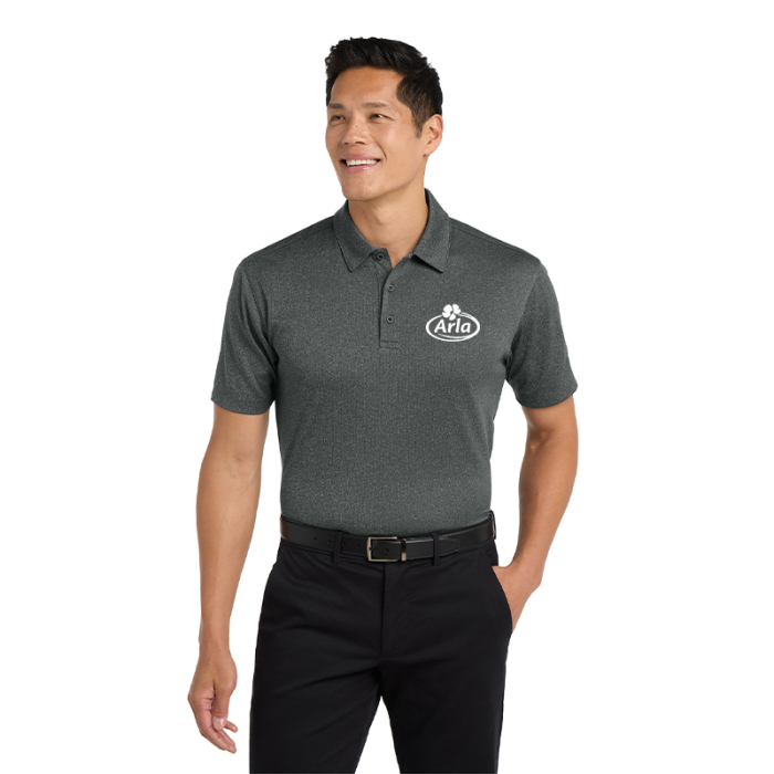 Personalized Port Authority® Trace Heather Polos