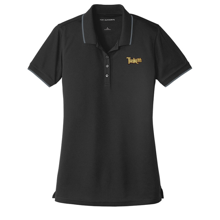 Personalized Port Authority® Women's Dry Zone® UV Micro-Mesh Tipped Polos