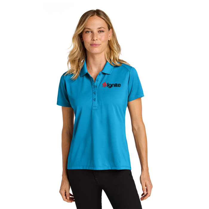 Personalized Port Authority® Women's Wearever Performance Pique Polos