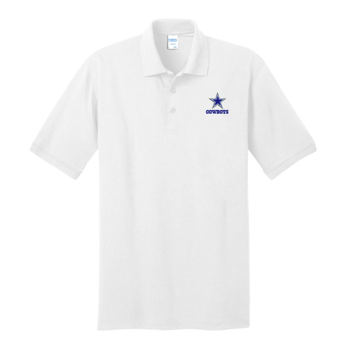 Personalized Port & Company® Tall Core Blend Jersey Knit Polos
