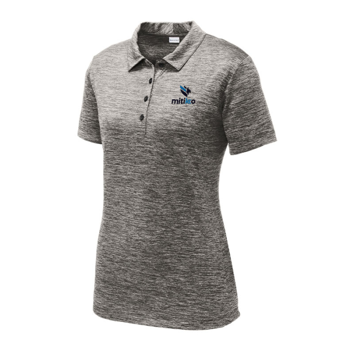 Personalized Sport-Tek® Women's PosiCharge® Electric Heather Polos