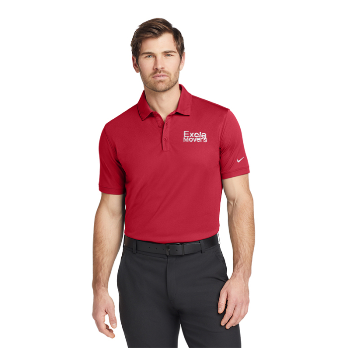 Promotional Nike Dri-FIT Solid Icon Pique Modern Fit Polos