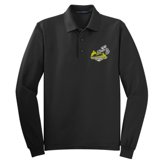Port Authority® Silk Touch™ Long Sleeve Polos