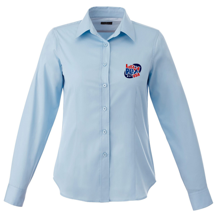 Elevate Custom Imprinted Women's WILSHIRE Long Sleeve Shirts