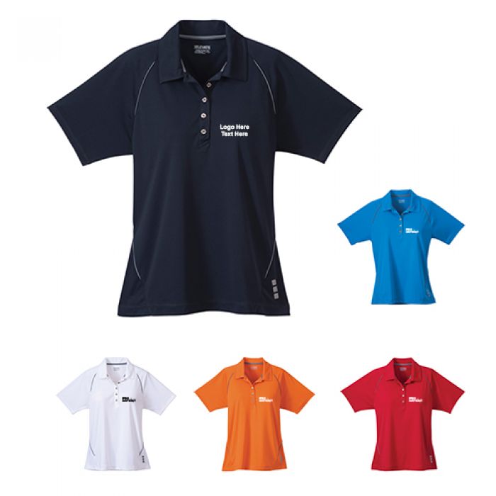 Custom Printed Women's Solway Short Sleeve Polo Shirts