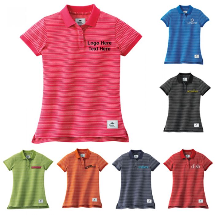 Custom Women's Twinlakes Roots73 Short Sleeve Polo T-Shirts