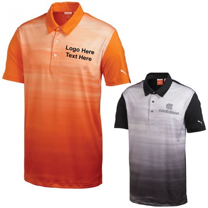 Promotional Men's Golf Digi-Sky Short Sleeve Polo Shirts