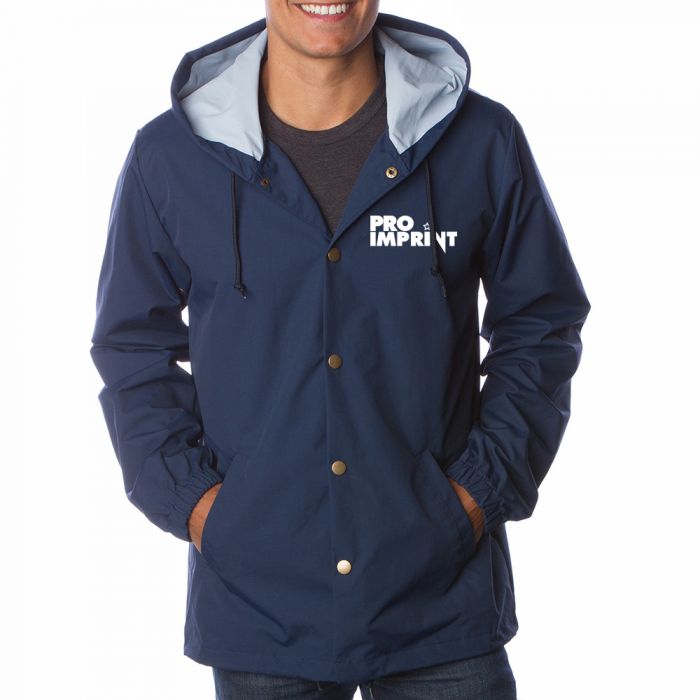 Promotional Logo Water Resistant Hooded 