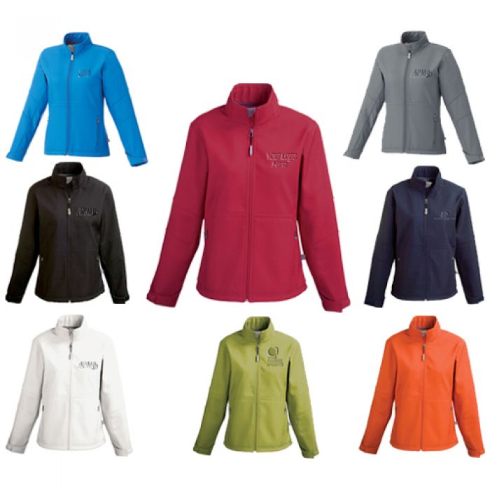 Promotional Logo Women's Cavell Softshell Jackets