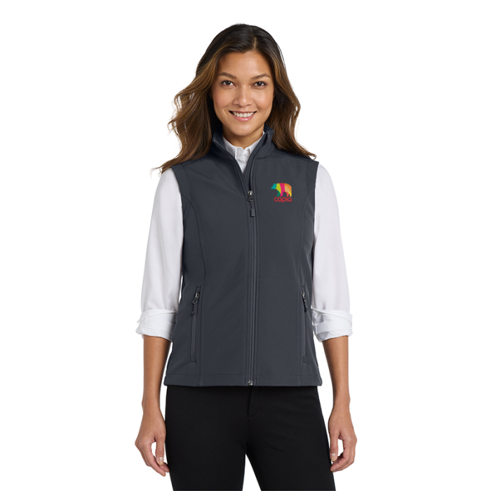 Custom Printed Port Authority® Women's Core Soft Shell Vests