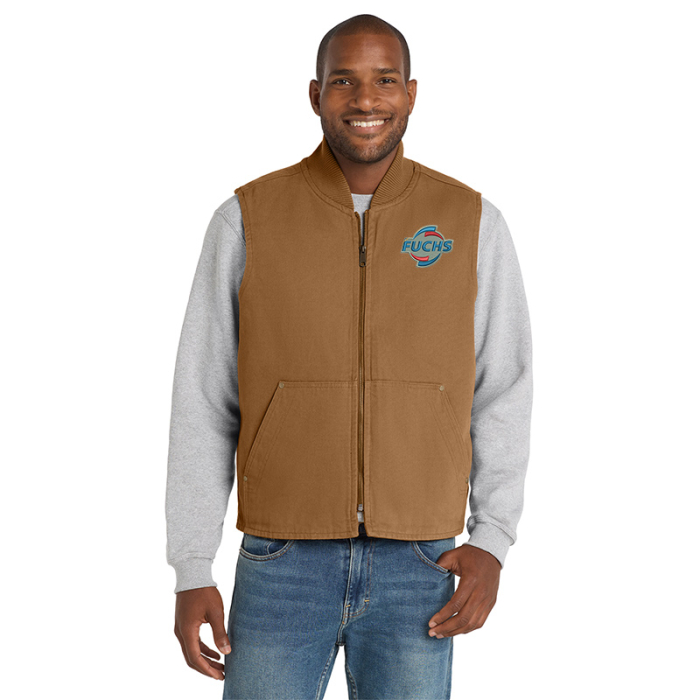 Customized CornerStone® Washed Duck Cloth Vests