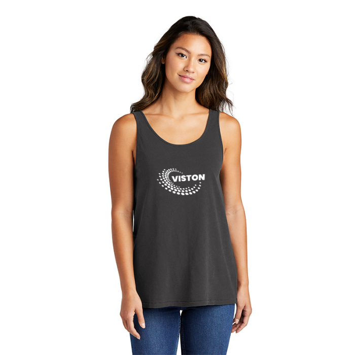 Imprinted Port & Company® Women's Beach Wash® Garment-Dyed Tanks