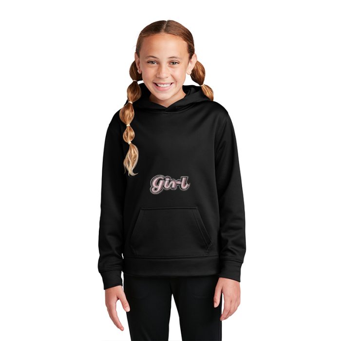 Personalized Sport-Tek® Youth Sport-wick® Fleece Hooded Pullover