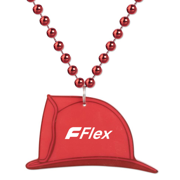 Custom Printed Fire Hat Medallions