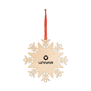 Wooden Snowflake Ornaments