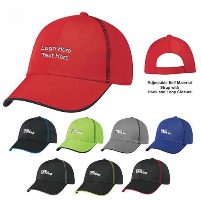 Customized Contrast Stitch Caps