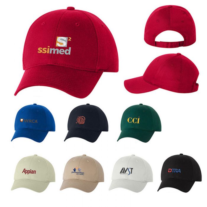 Customized Valucap Poly and Cotton Caps