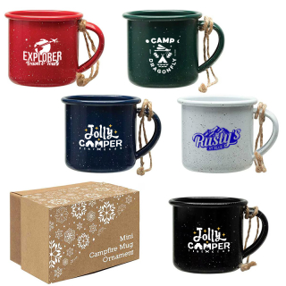 Mini Campfire Mug Ornaments