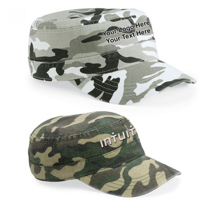 Promotional Logo Valucap Camo Fidel Caps