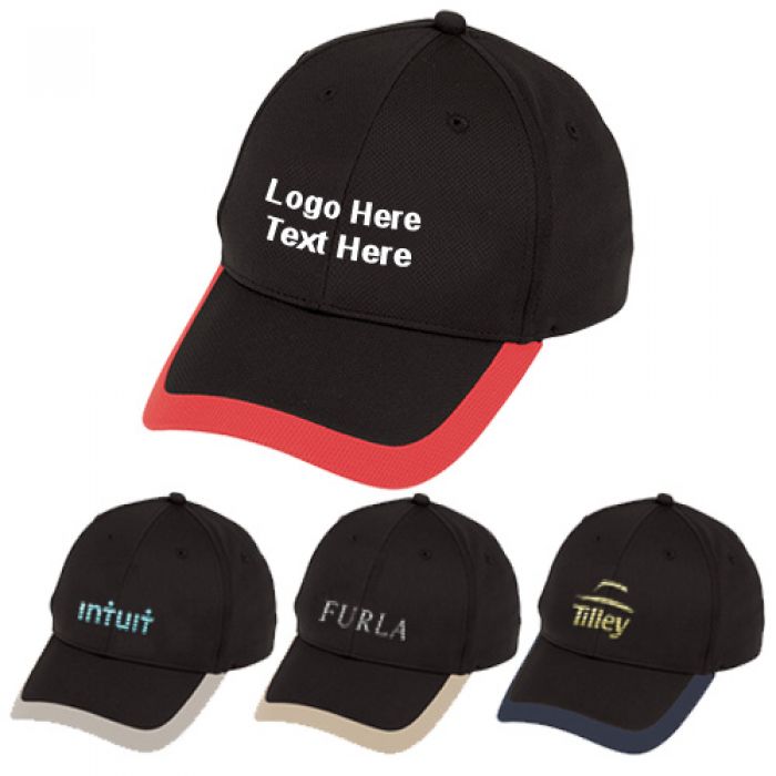 Promotional Structured Soft Tek Work Out Caps