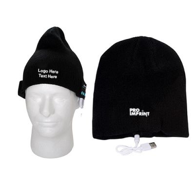 Custom Printed Bluetooth Beanies 